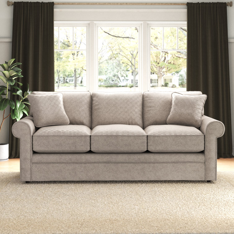 LaZBoy Collins Premier 87'' Rolled Arm Sofa with Reversible Cushions